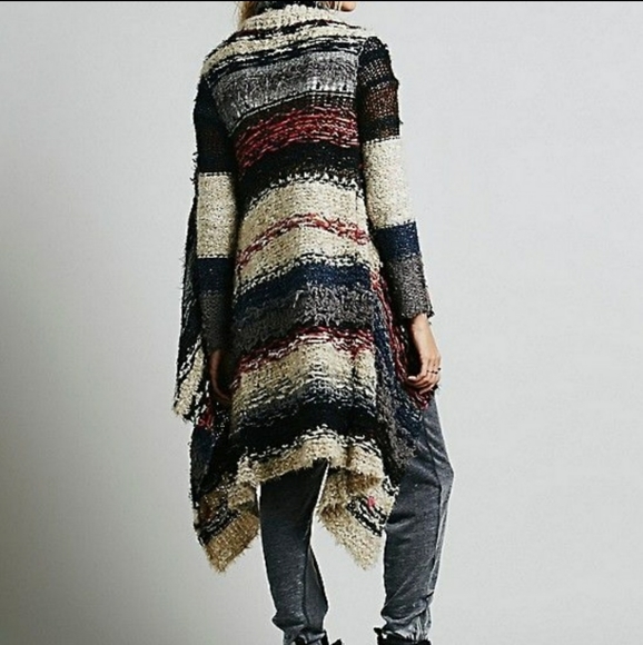 *SOLD* Free People Sloppy Joe Cardigan - Picture 5 of 14